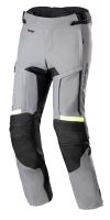 Kalhoty BOGOTA PRO DRYSTAR 3 SEASON, ALPINESTARS (šedá/tmavě šedá/černá/žlutá fluo, třísezonní provedení, vel. XL)