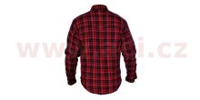 Košile KICKBACK CHECKER s Kevlar® podšívkou, OXFORD (červená/černá)