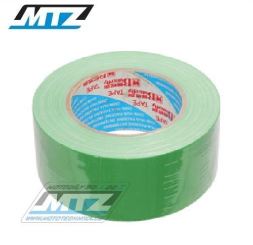 Páska americká (páska textilní Duct Tape) - 48mm x 50m - zelená