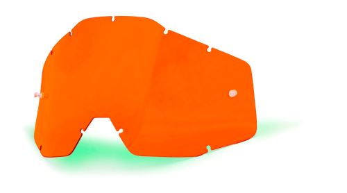 Plexi Racecraft/Accuri/Strata, 100% (oranžové, Anti-fog)