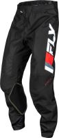 Kalhoty KINETIC PRIX, FLY RACING - USA 2024 (červená/šedá/bílá)