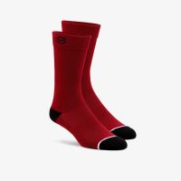 Ponožky SOLID, 100% - USA (červená , vel. S/M)