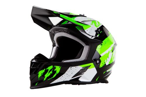 MAXX MX 633 cross helma černozelená reflex