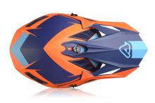ACERBIS motokros přilba  X-TRACK modrá/oranž S