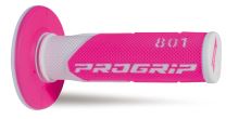 Rukojeti/Gripy Progrip 801 - FLUO růžovo-bílé