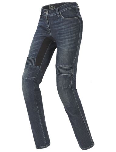 Kalhoty, jeansy FURIOUS PRO LADY, SPIDI, dámské (tmavě modré, seprané)