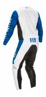 Kalhoty KINETIC WAWE, FLY RACING - USA 2022 (bílá/modrá)