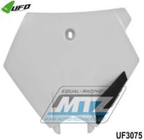 Tabulka přední KTM 125SX+250SX / 03-06 + 250SX+450SX+525SX-Racing / 03-06 - (barva bílá)