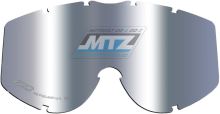 Sklo do brýlí Progrip 3252 Silver Multi-Layered Mirrored Lens - stříbrné, zrcadlové, multicolor